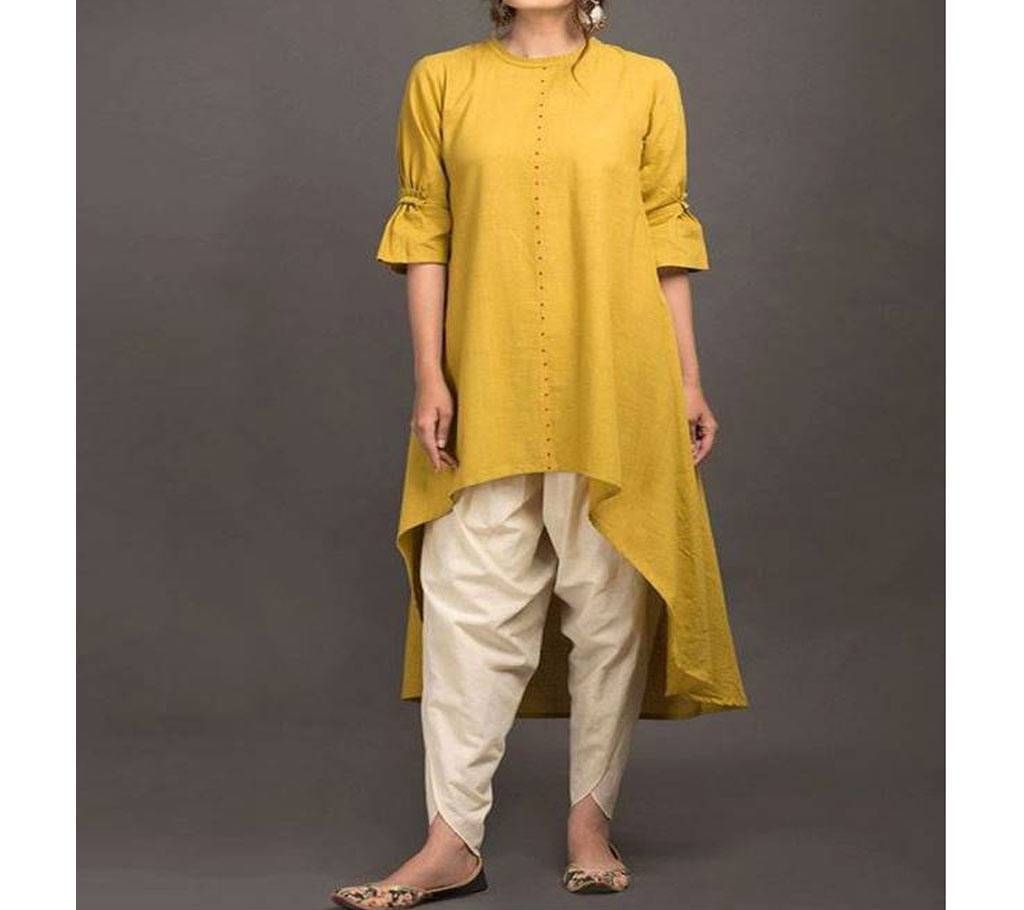 New women's full stitched kurti design 