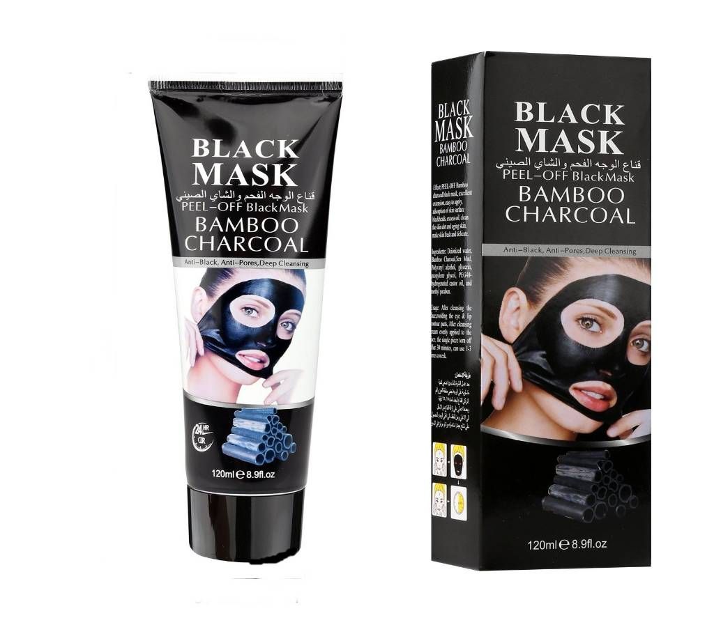 BLACK MASK BAMBOO CHARCOAL peel off mask 120 ml China 