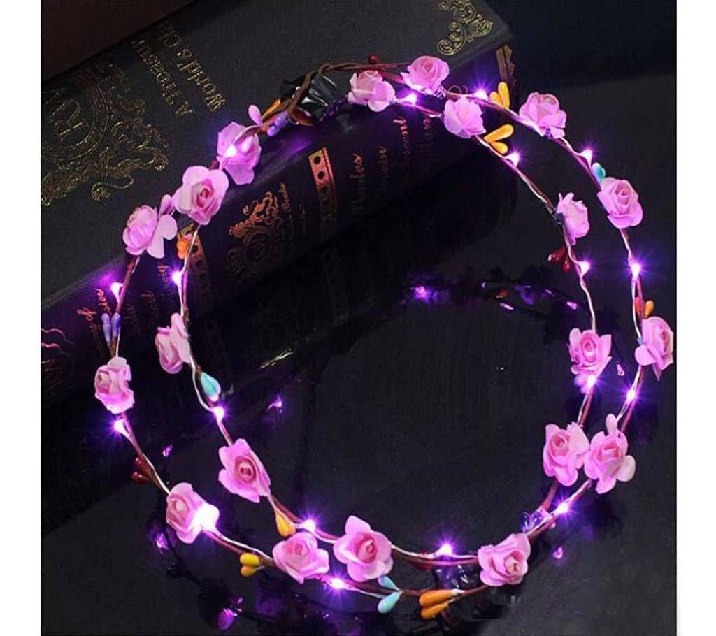 Led flower Crown headband
