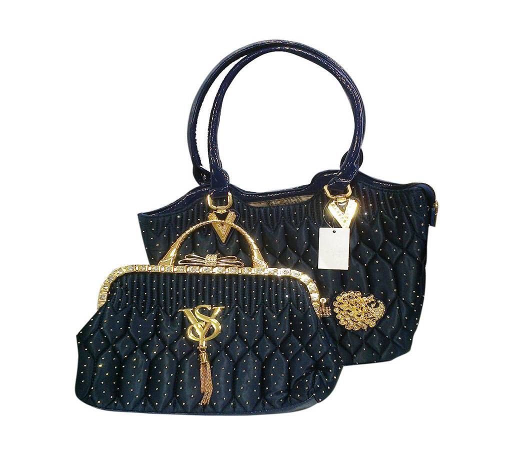 Ladies Vanity Bag/ Handbag Set (2 in 1)