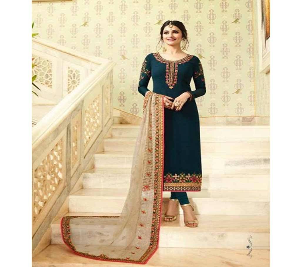 Gorgeous Embroidery Georgette Kamiz - KPR 7082