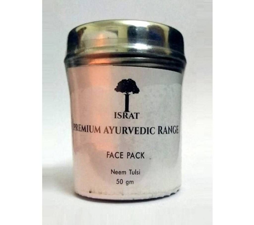 ISRAT Ayurvedic Facepack Neem Tulsi 50g India