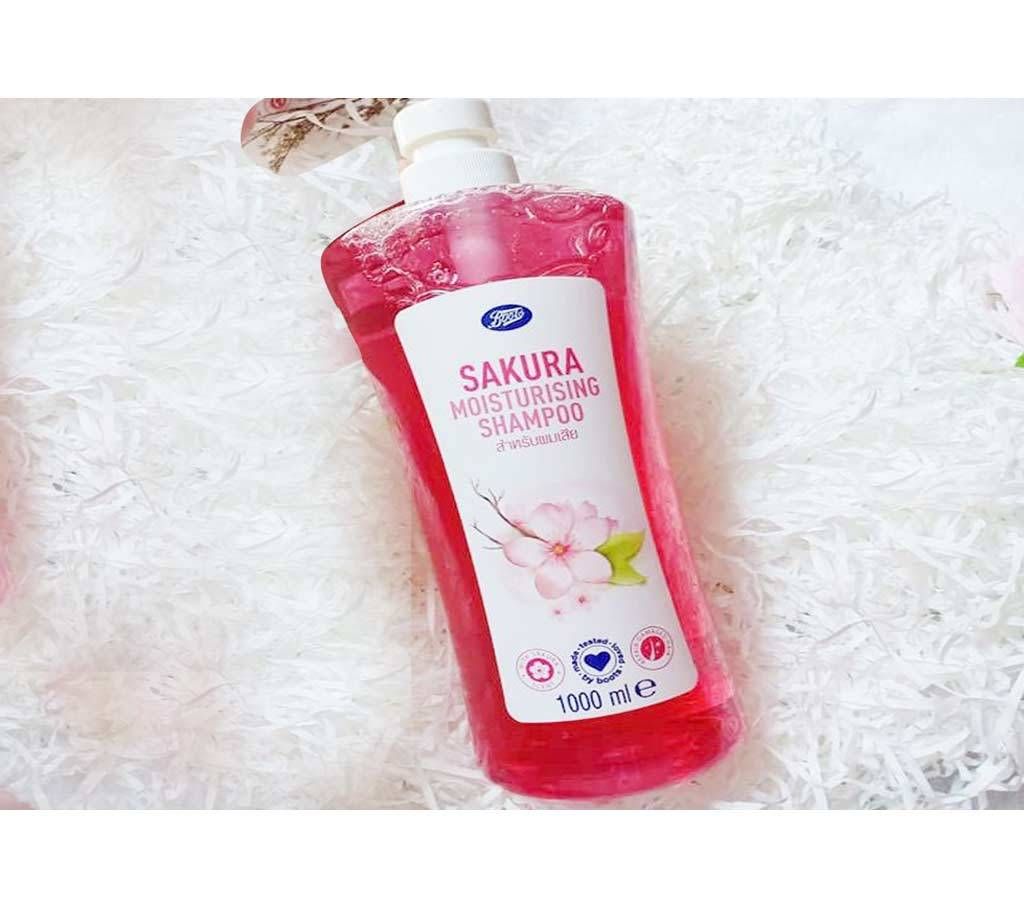 Boots Sakura Moisturising Shampoo 1000ml - Thailand