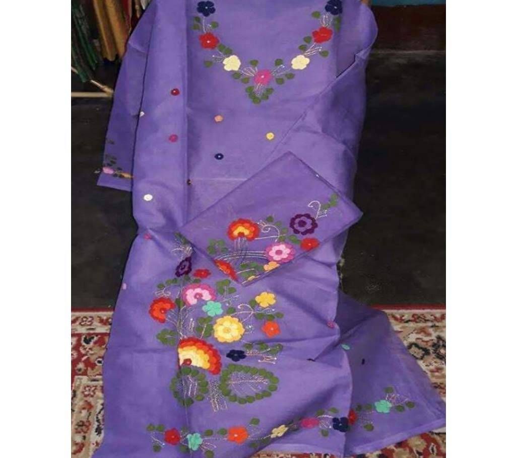  Unstitched Cotton Two piece