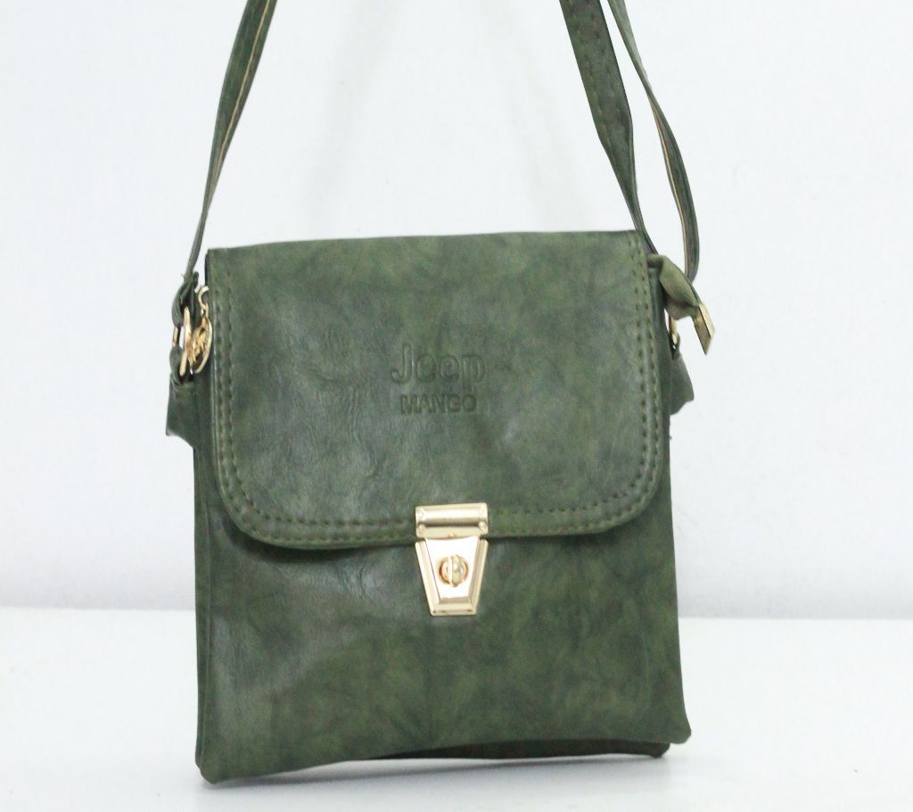 Artificial leather ladies handclutch