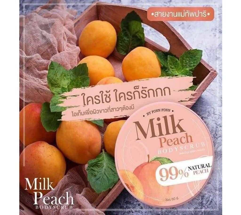 Milk Peach Body Scrub