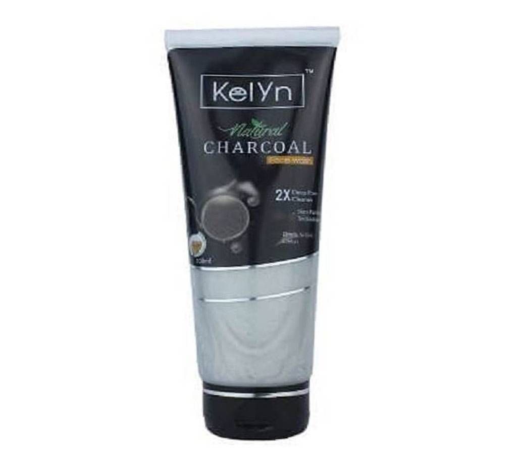 Kelyn Natural Face Wash - Charcoal 100ml INDIA