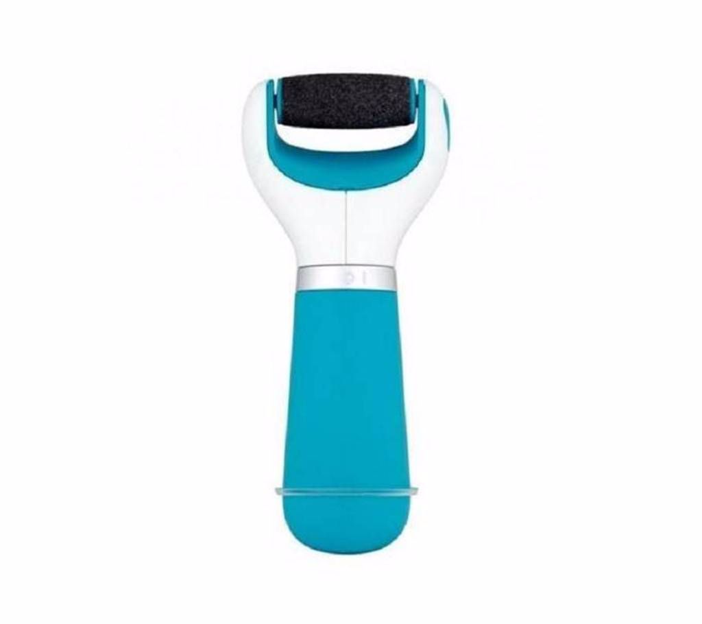 Scholl Velvet Smooth Electronic Foot File - White and Blue