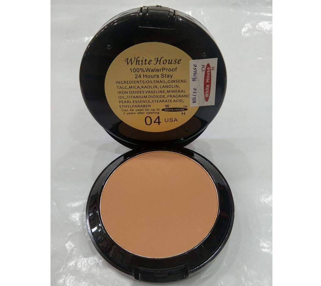 White house 100% waterproof 24H stay matte face powder no 04  0.13 gm USA
