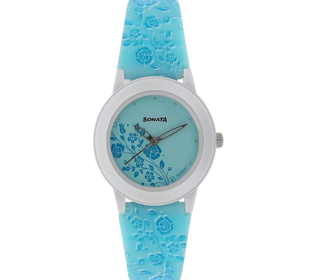 Sonata Blue Dial Analog Watch for Women