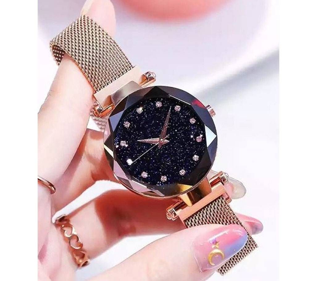 Fashionable Womens Watch Dor01  Golden  B24