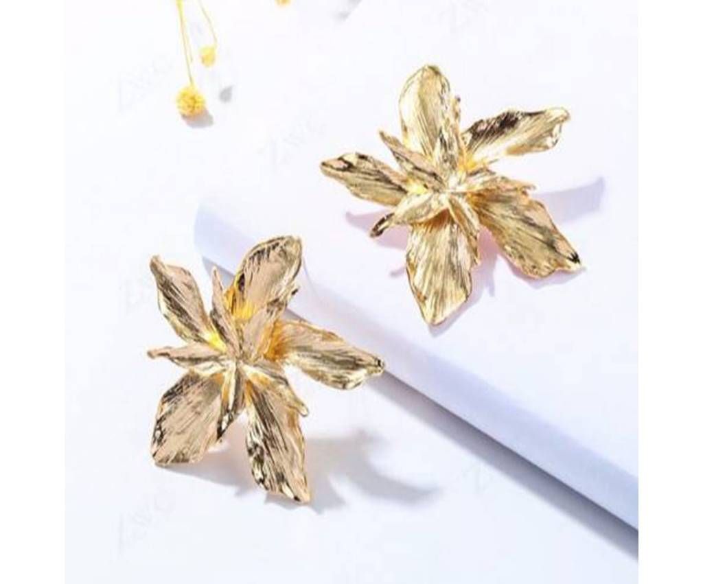 Creative Multi-layer Flower Stud Earrings for Women
