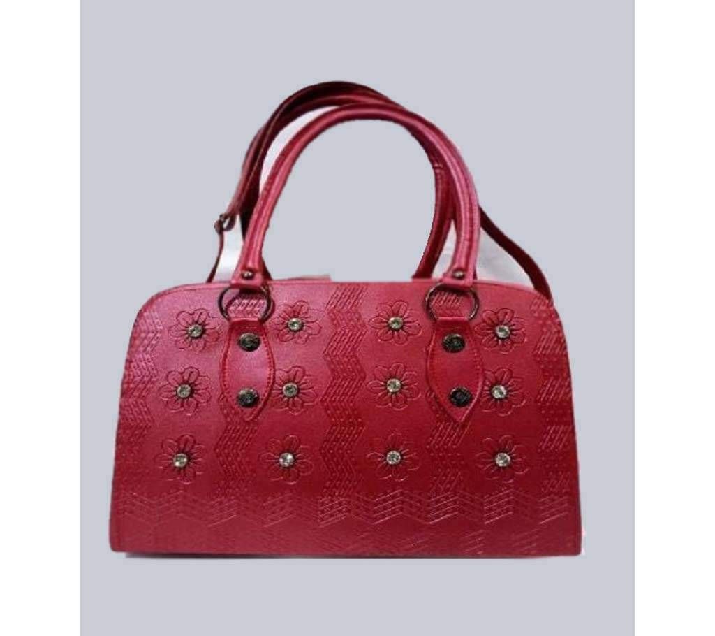 Ladies Hand Bag  -RED 