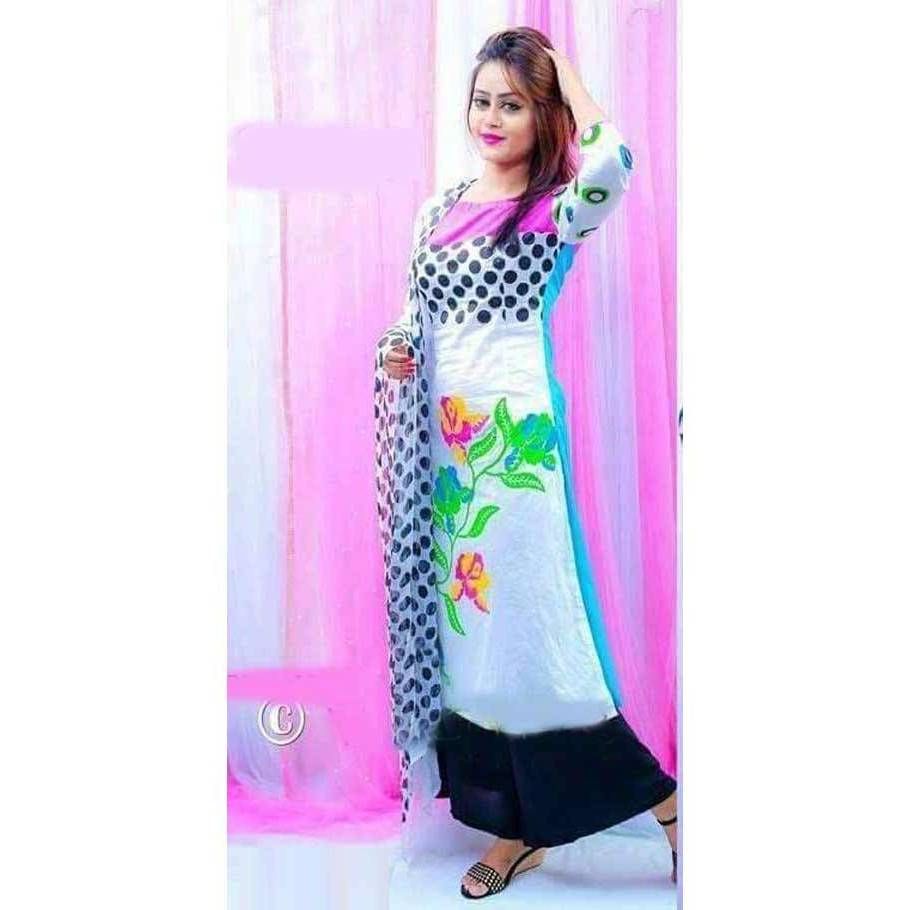 Unstitched Cotton Boutique Three-pcs 