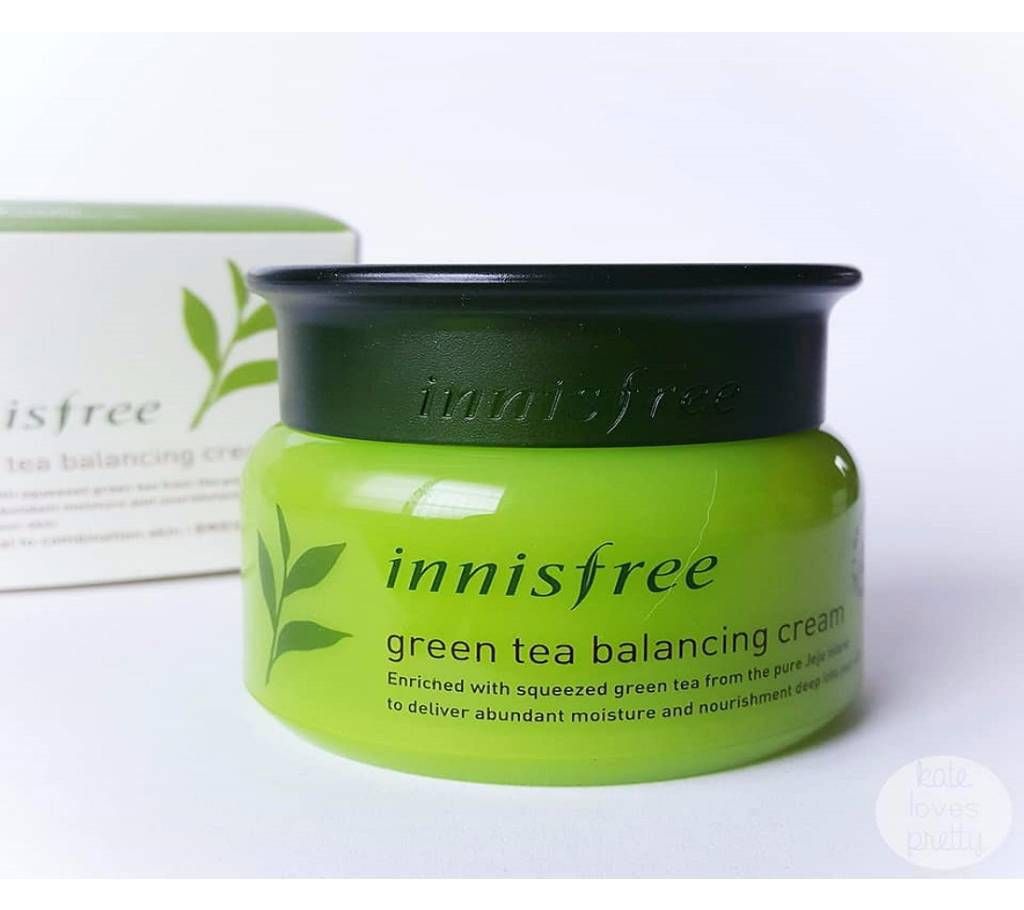 Innisfree green tea balancing cream
