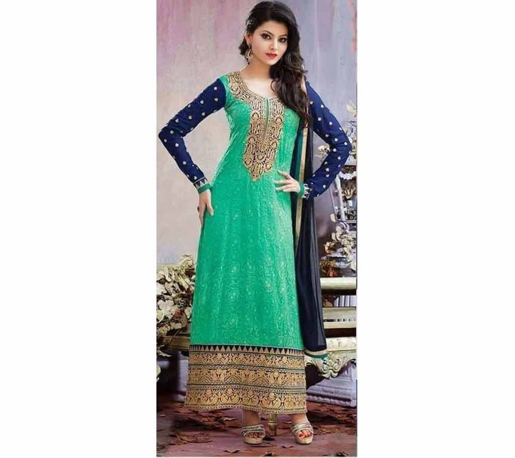 Unstitched Cotton Three Piece Dress (Copy)
