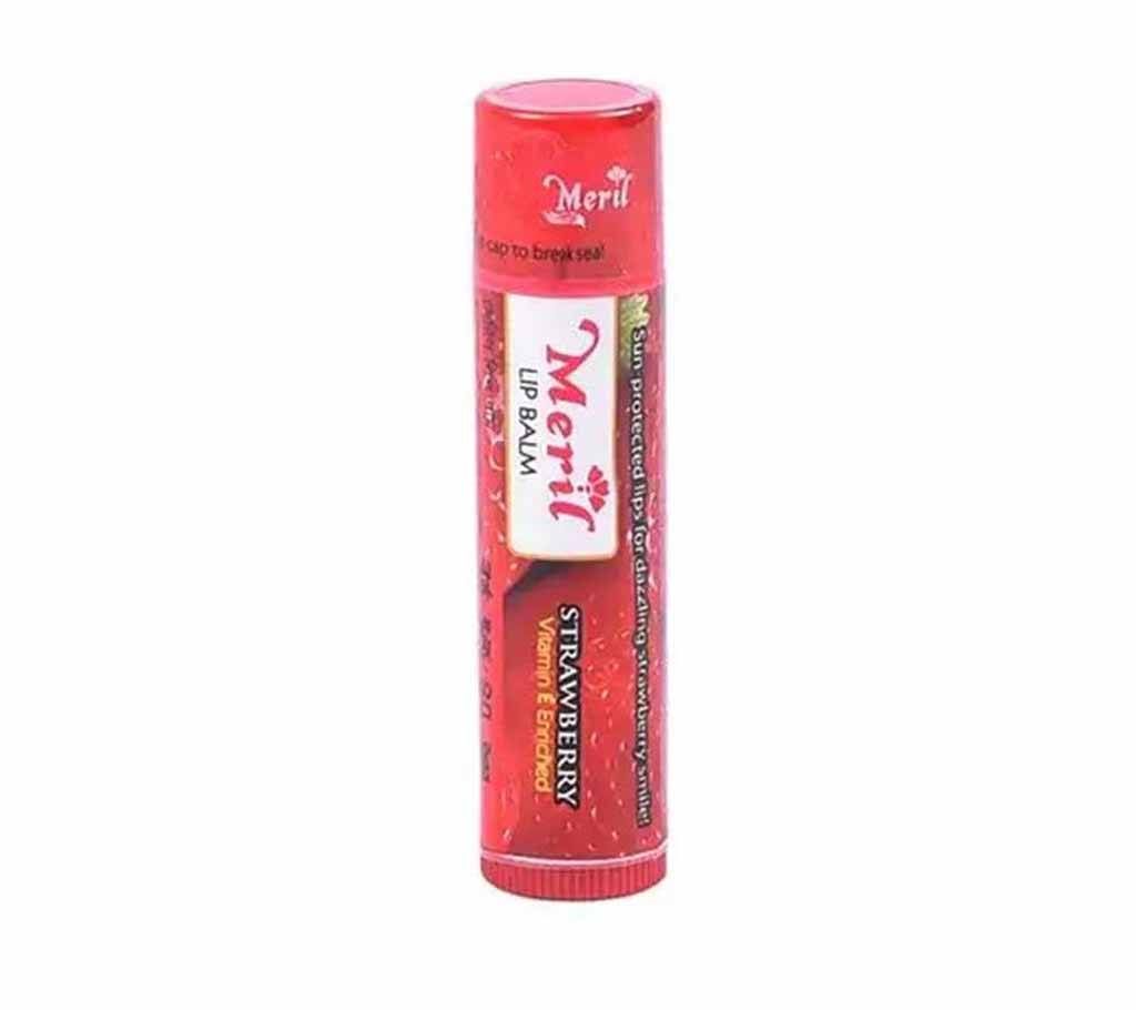 meril lipgel strawberry flavour