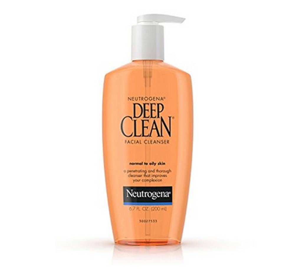 Neutrogena Deep Clean Facial Cleanser USA 