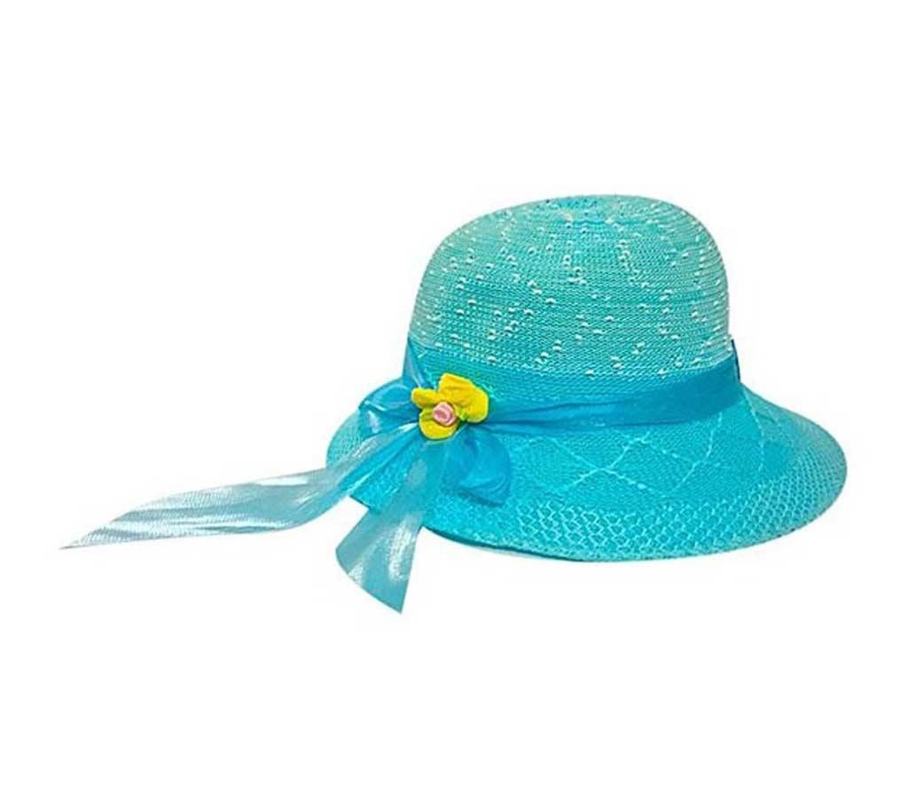 Fedora Costume Hat for Women - cyan