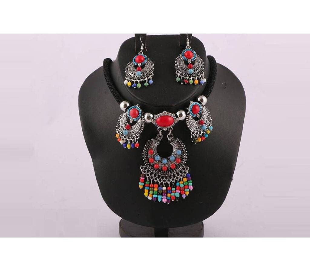 Boishaki necklace with earring