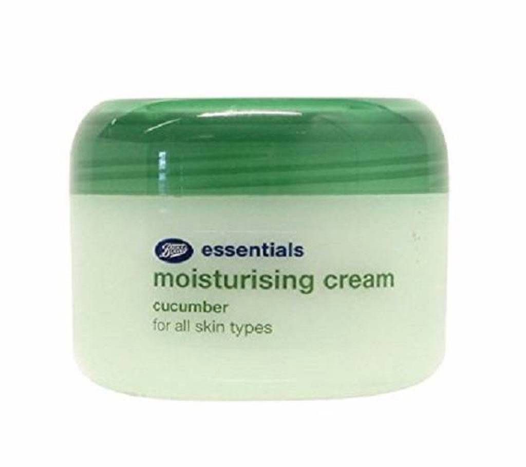 Boots Essentials Cucumber Moisturizing Cream -100ml (UK)
