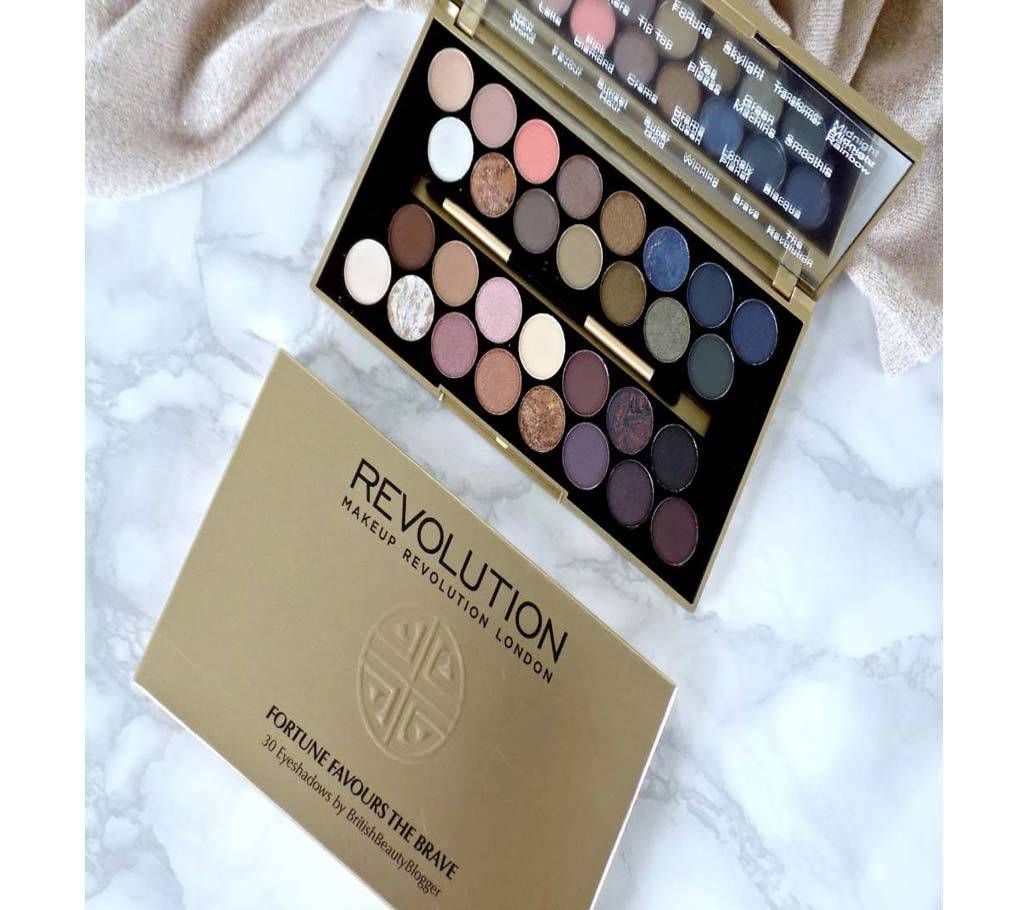 Makeup Revolution Fortune Favours The Brave 30 Eye shadow UK 