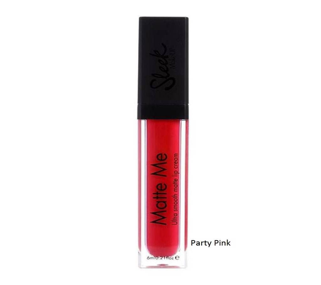 Matte Me in Party Pink Liquid Lipstick Sleek MakeUP 6 ml. UK 