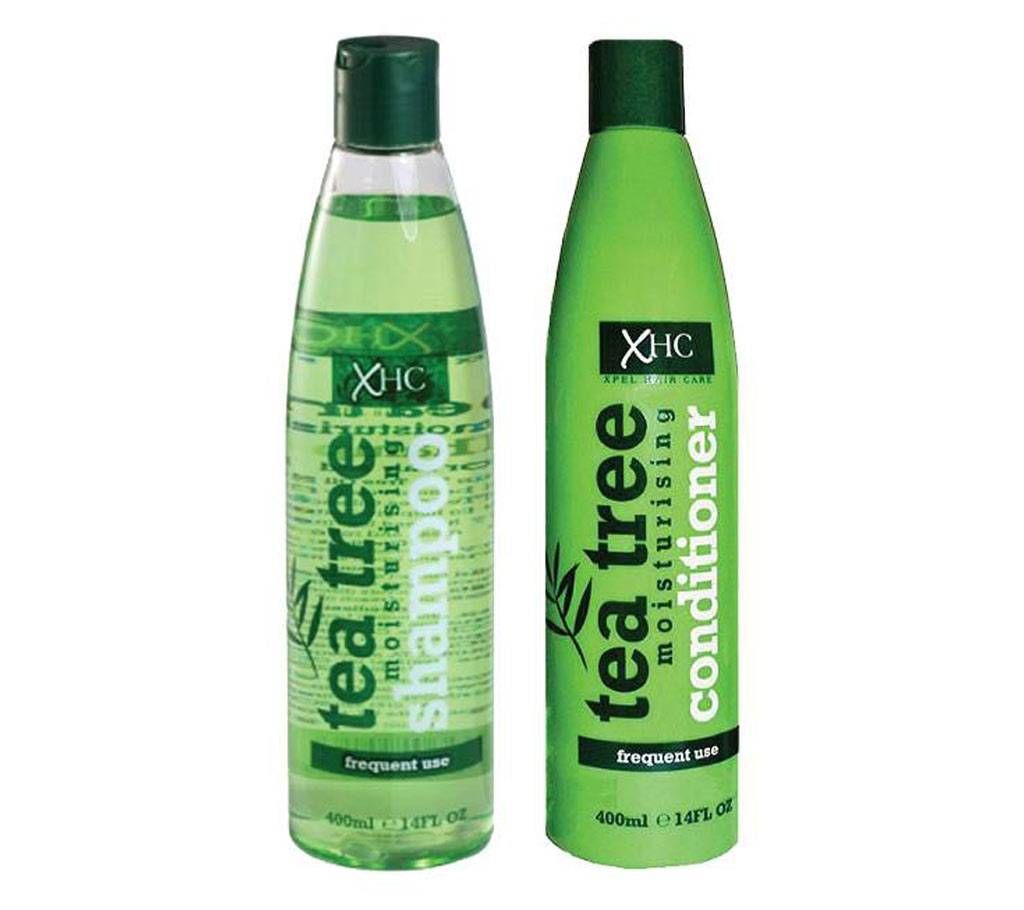 Xpel Hair Care Tea Tree Moisturising Hair Shampoo & Conditioner UK