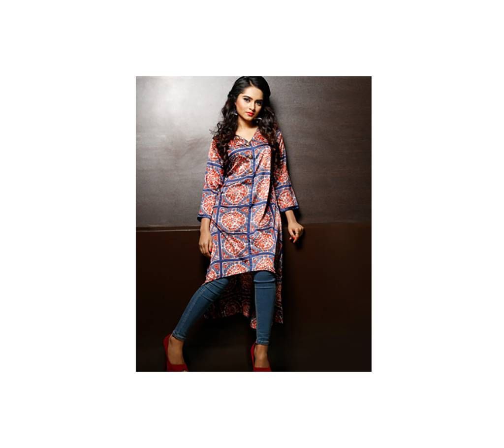 Asmoor Multi-Color Cotton Kurti for Women