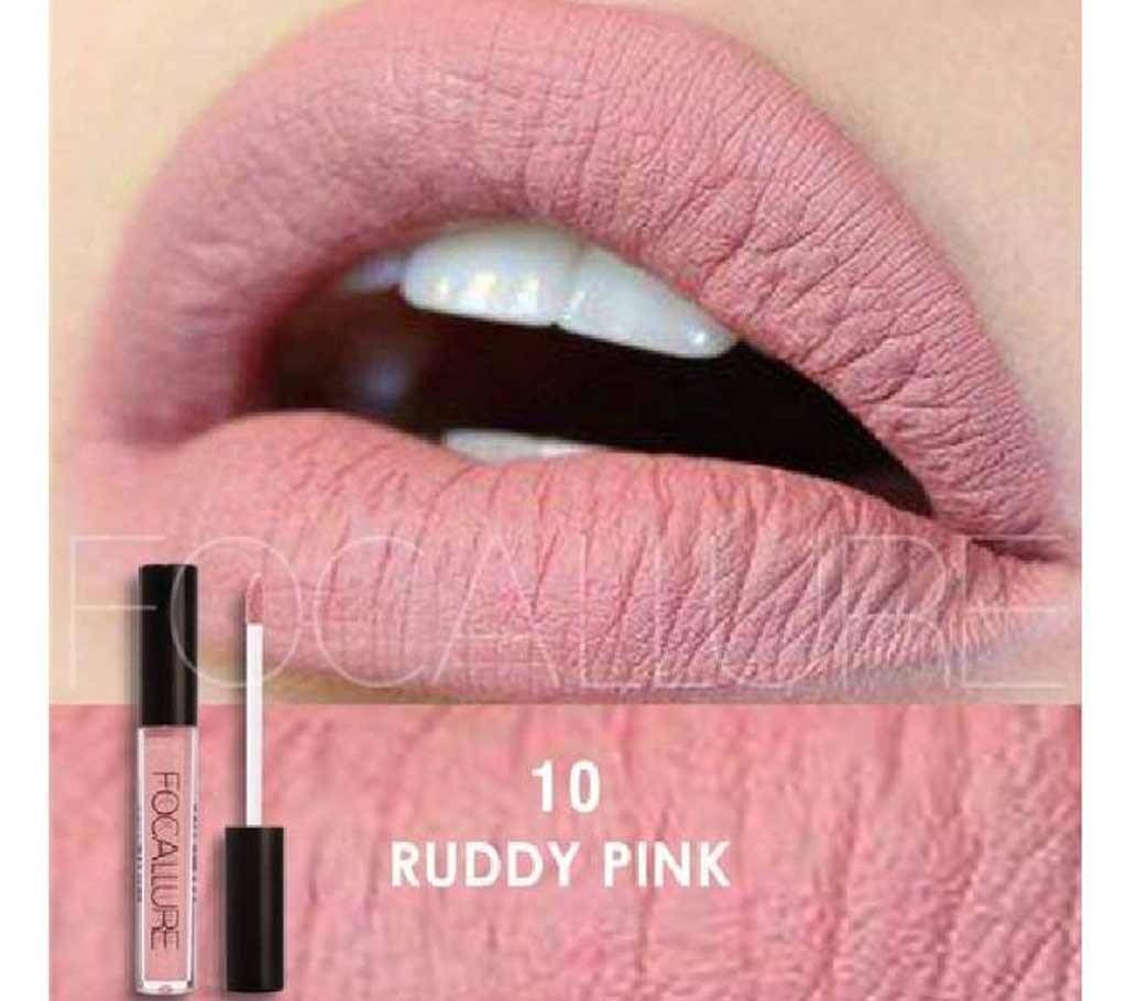 Focallure Matte Liquid Lipstick-Ruddy Pink(10)