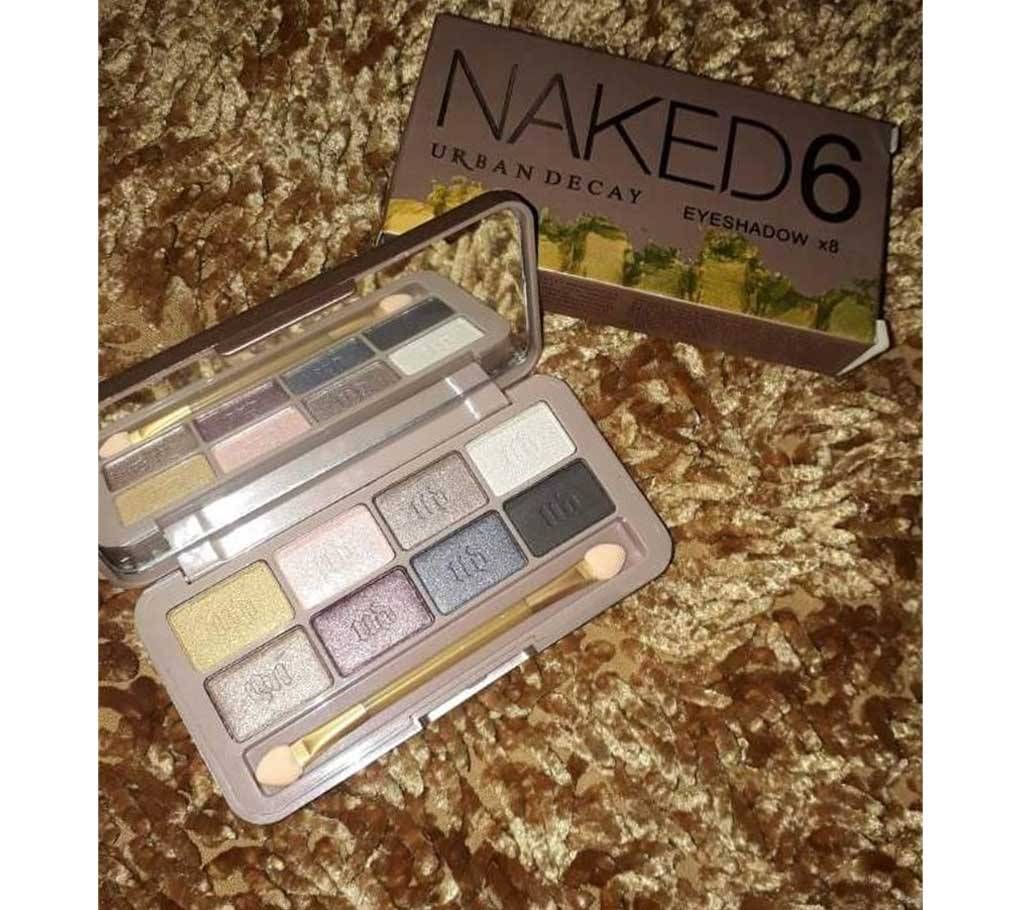Naked6 Eyeshadow (8 Shade Plate) China