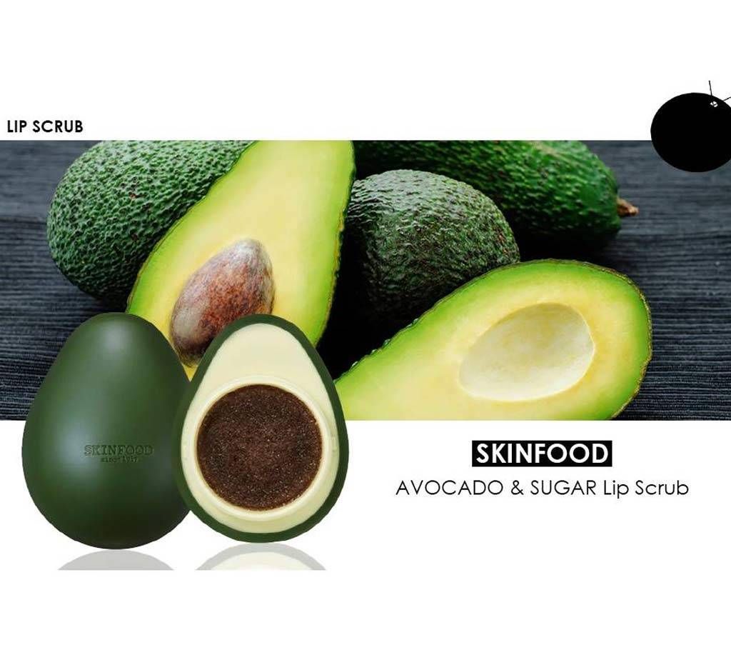 SKINFOOD Avocado Sugar Lip Scrub 14g South Korea