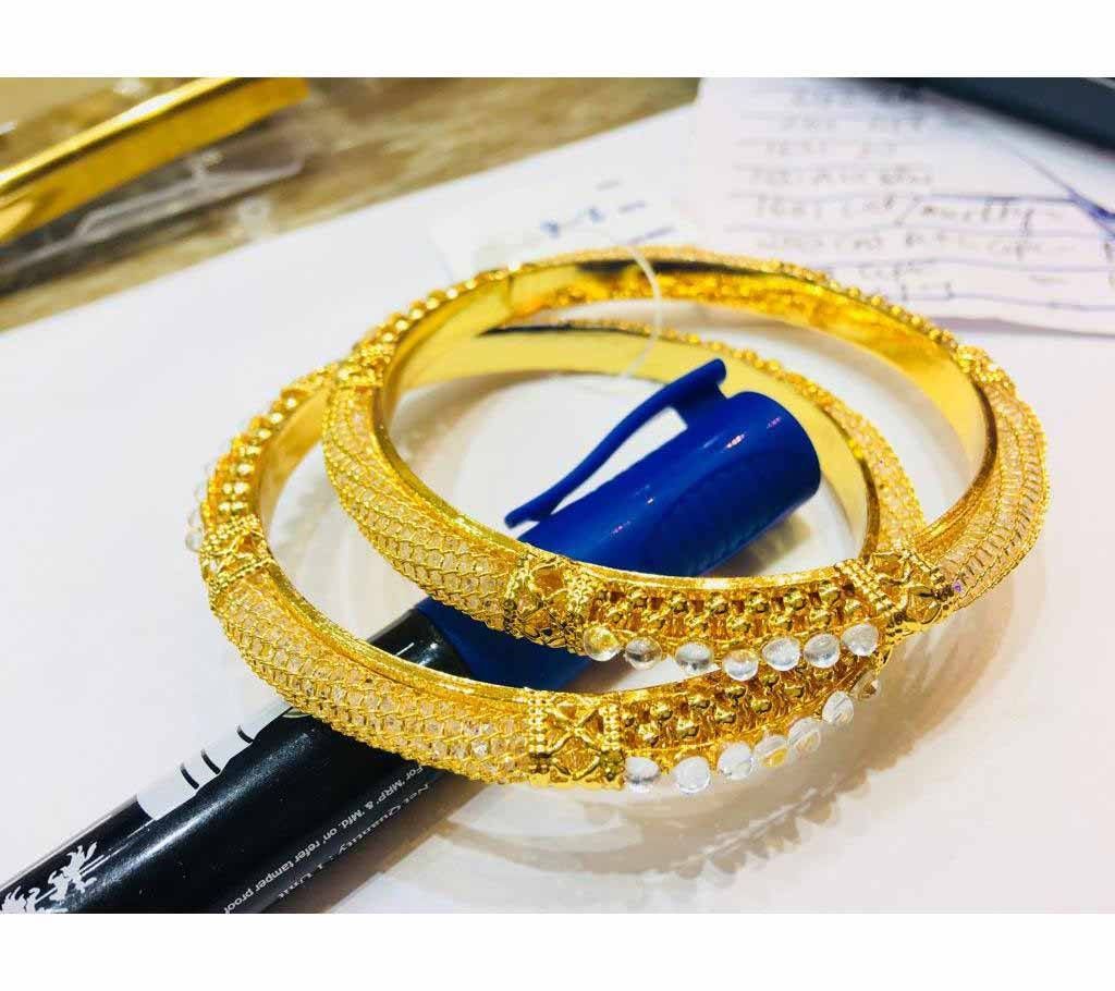 Joypuri Kundan Bangles - 2 pcs 