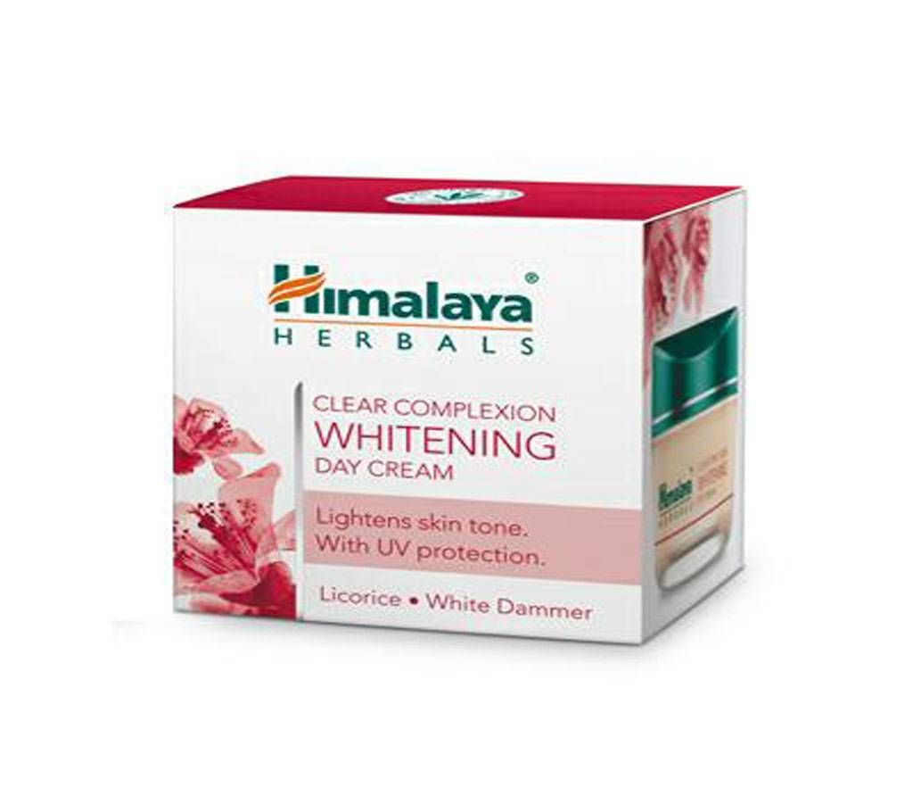 Himalaya Herbals CLEAR COMPLEXION WHITENING DAY CREAM - 50gm - India