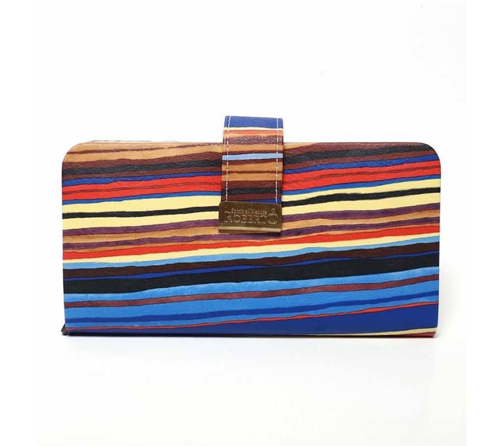 Rainbow Purse - Blue