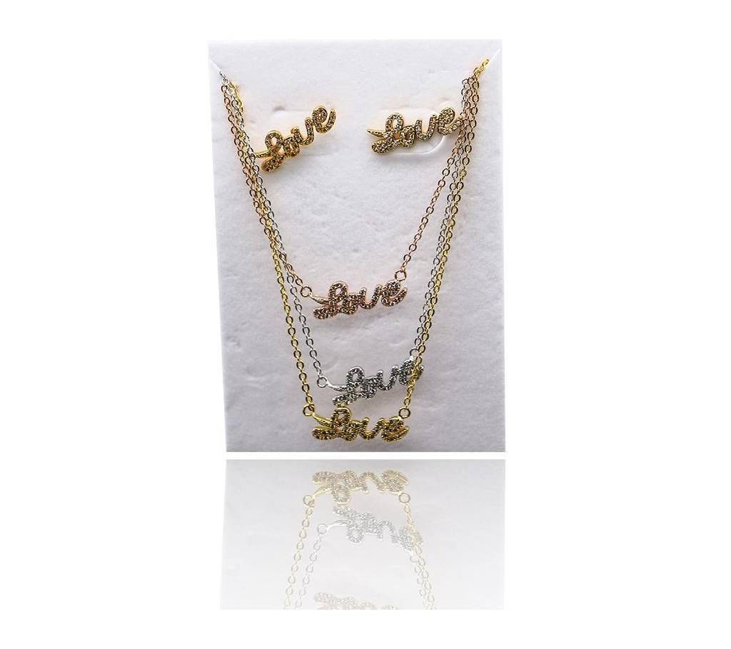 Love Necklace Set