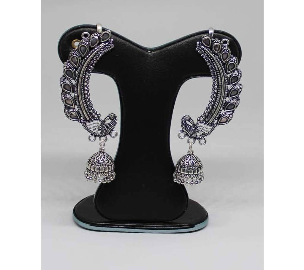 German Silver Earring with Cuff