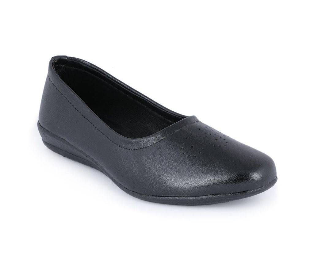 Leather Pumps Shoe for Women - Blue