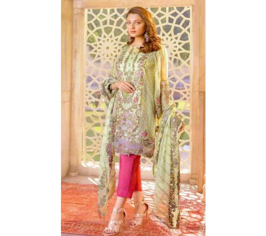 ZARA (VOL -2) - 8153 Unstitched Three Piece