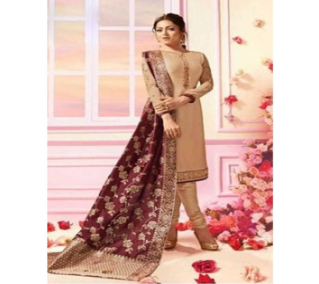 Georgette Unstitched Three Piece 09