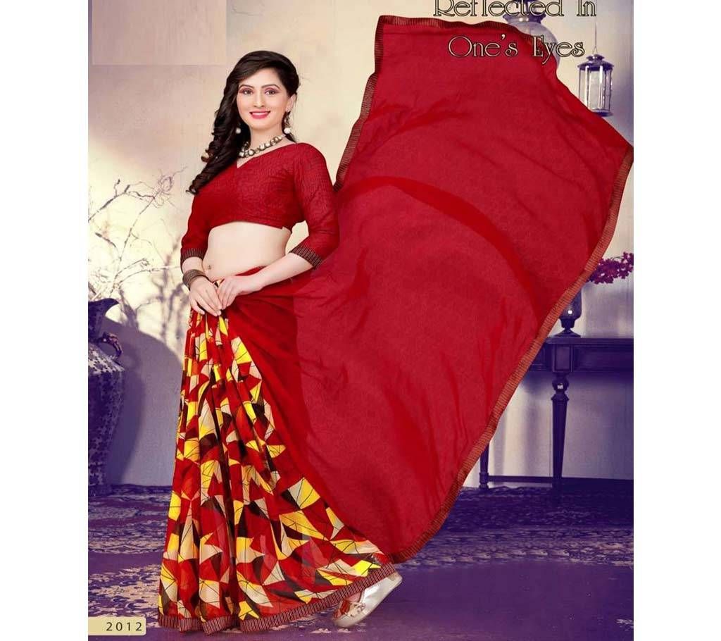 Indian Soft chiffon  Saree st-507