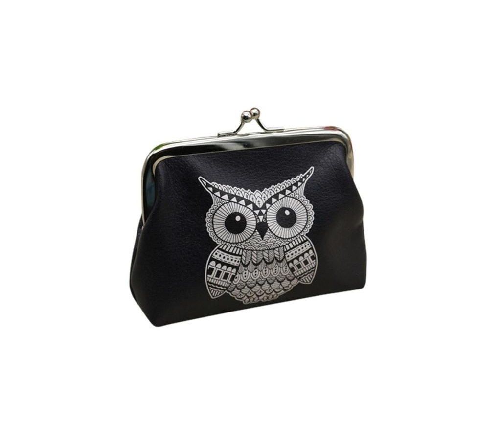 Owl pattern coin purse