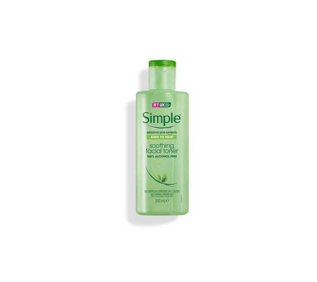 Simple Kind To Skin Soothing Facial Toner - 200ml