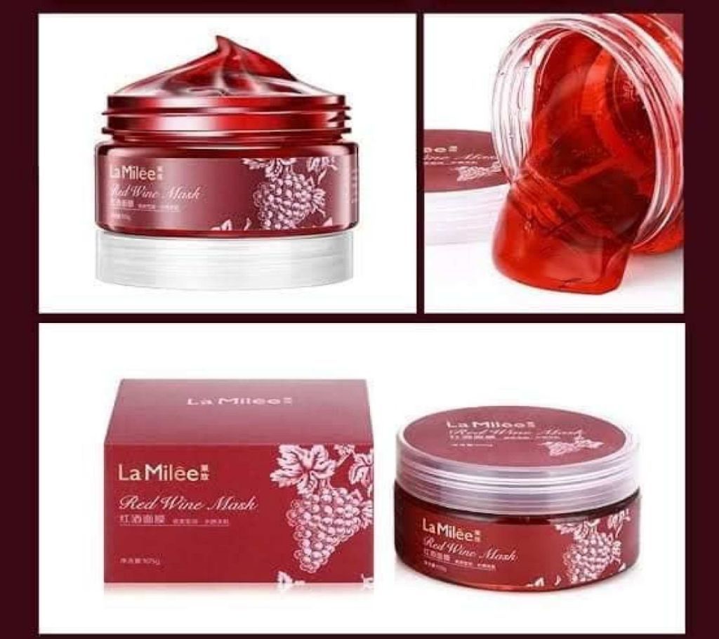 La Milee   red wine mask thailand