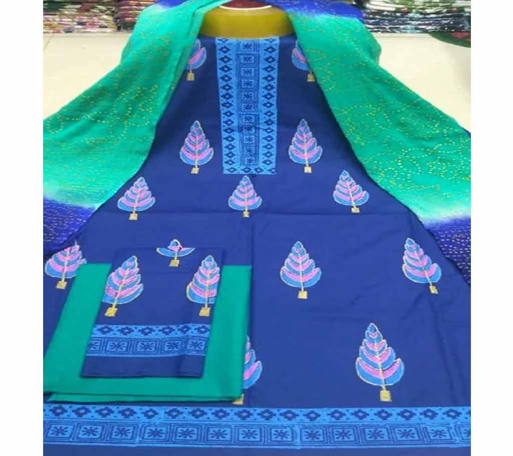 Cotton block 3pieces