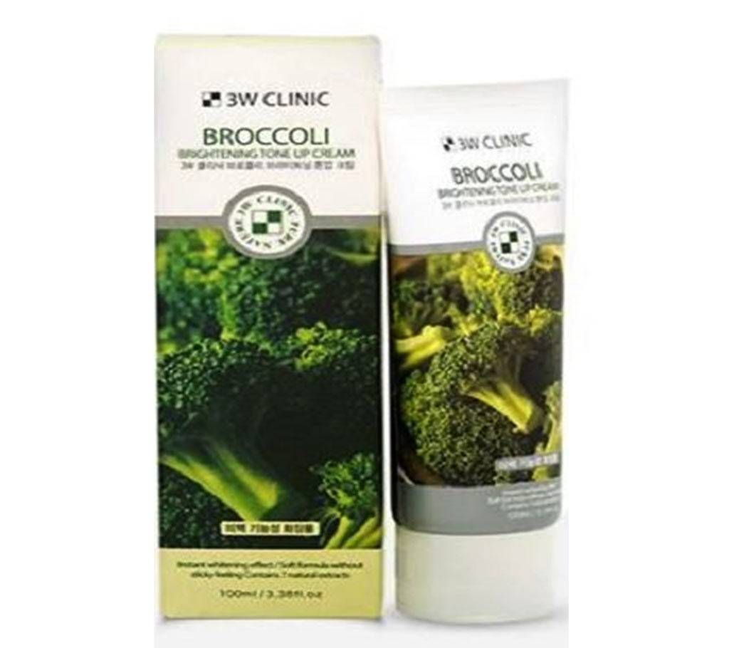BROCCOLI BRIGHTENING TONE UP CREAM BY 3W CLINIC -100ml-Korea  