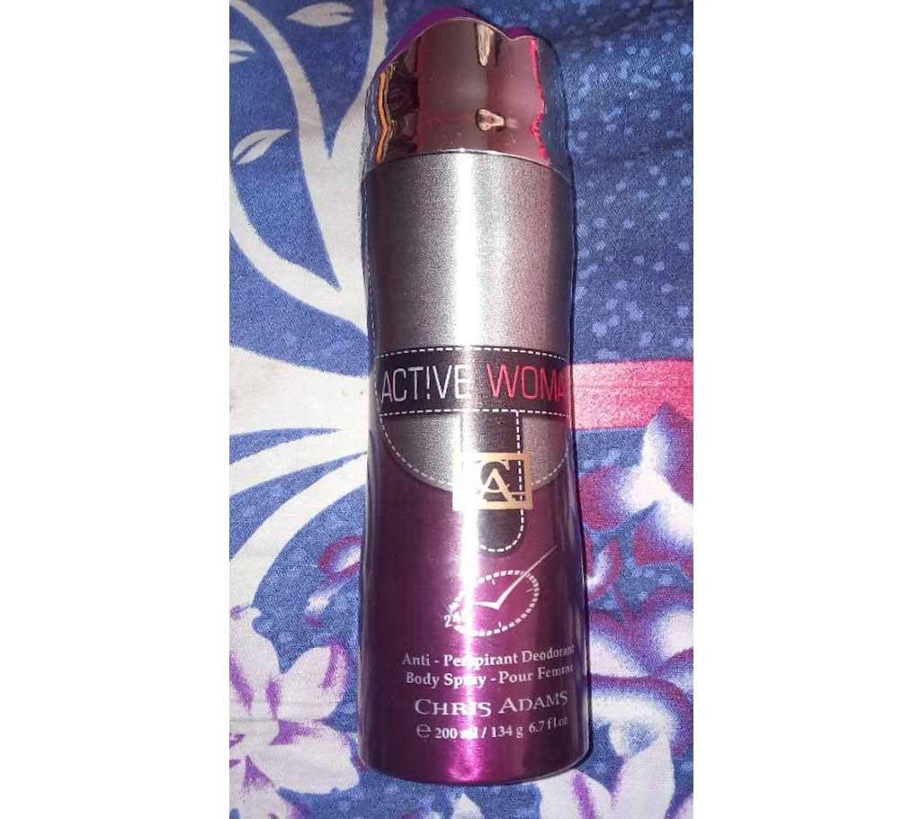 Active women body spray-200ml-UK 