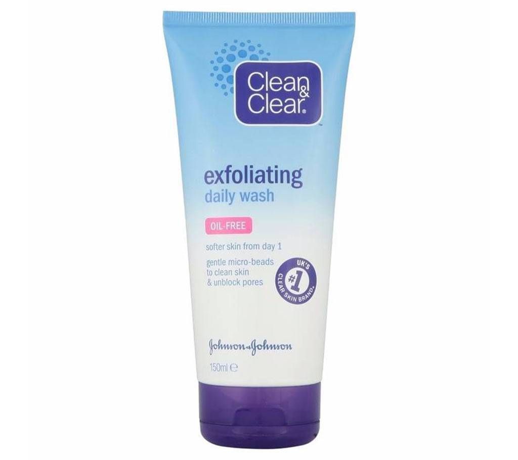Clean & Clear Exfoliating daily wash 