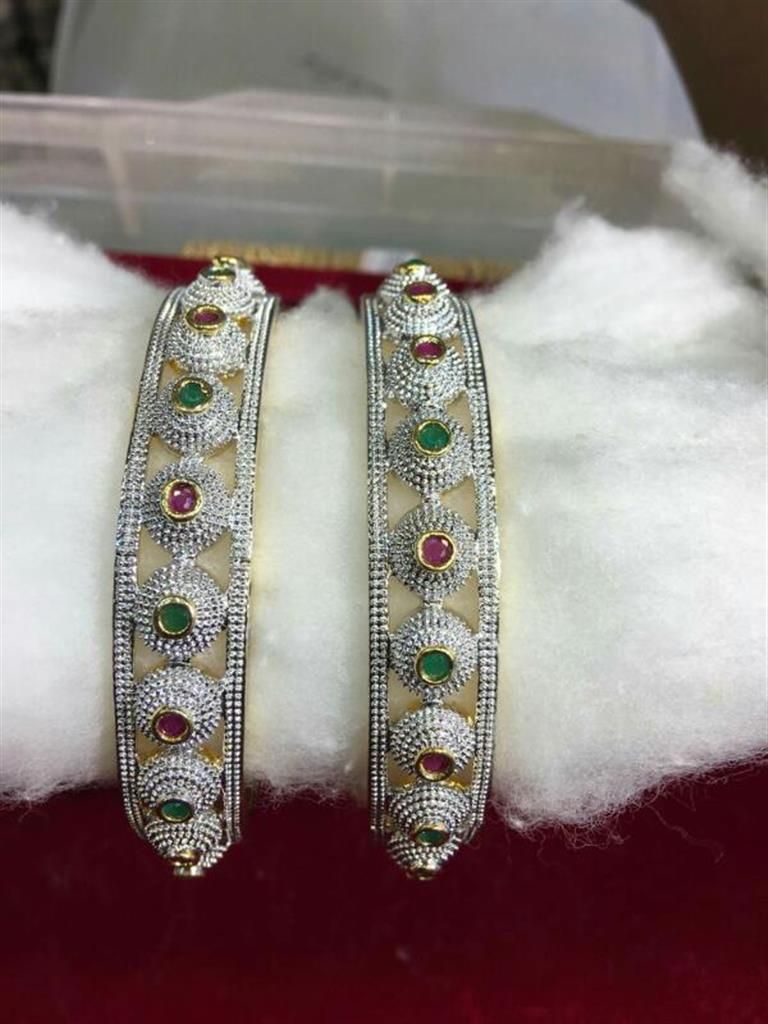 Stone Crafted Bangles 