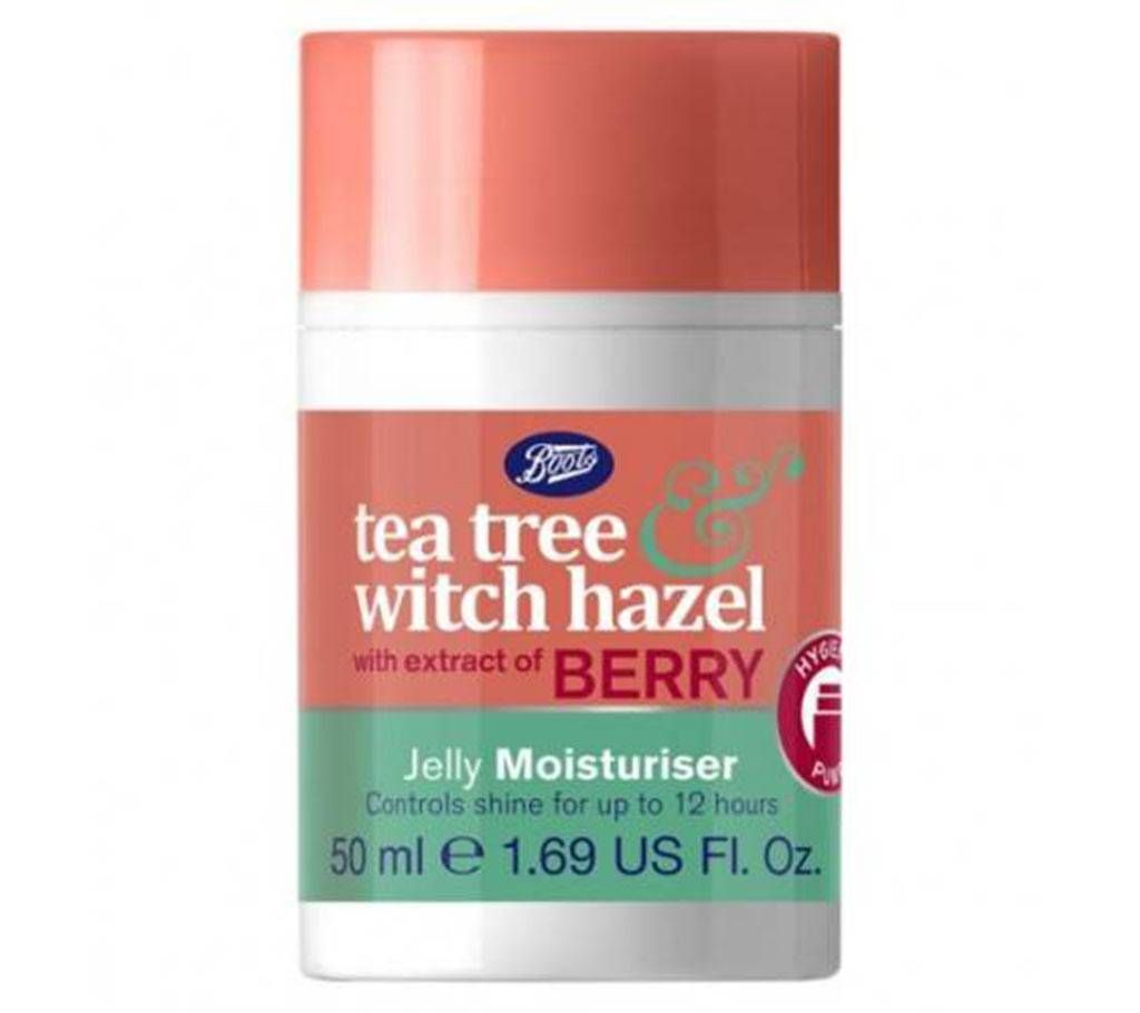 Boots Tea Tree & Witch Hazel jelly moisture 